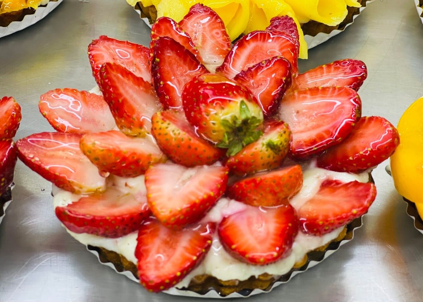Tarte au fraise تارت فريز