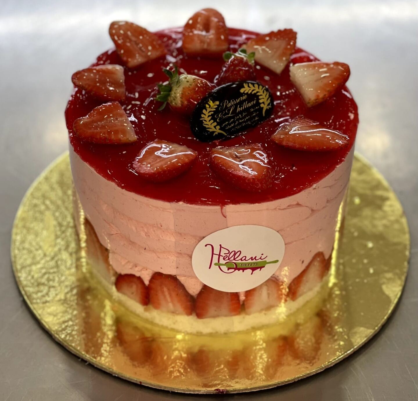 Mousse Fraise 4 people موس فريز 4 اشخاص