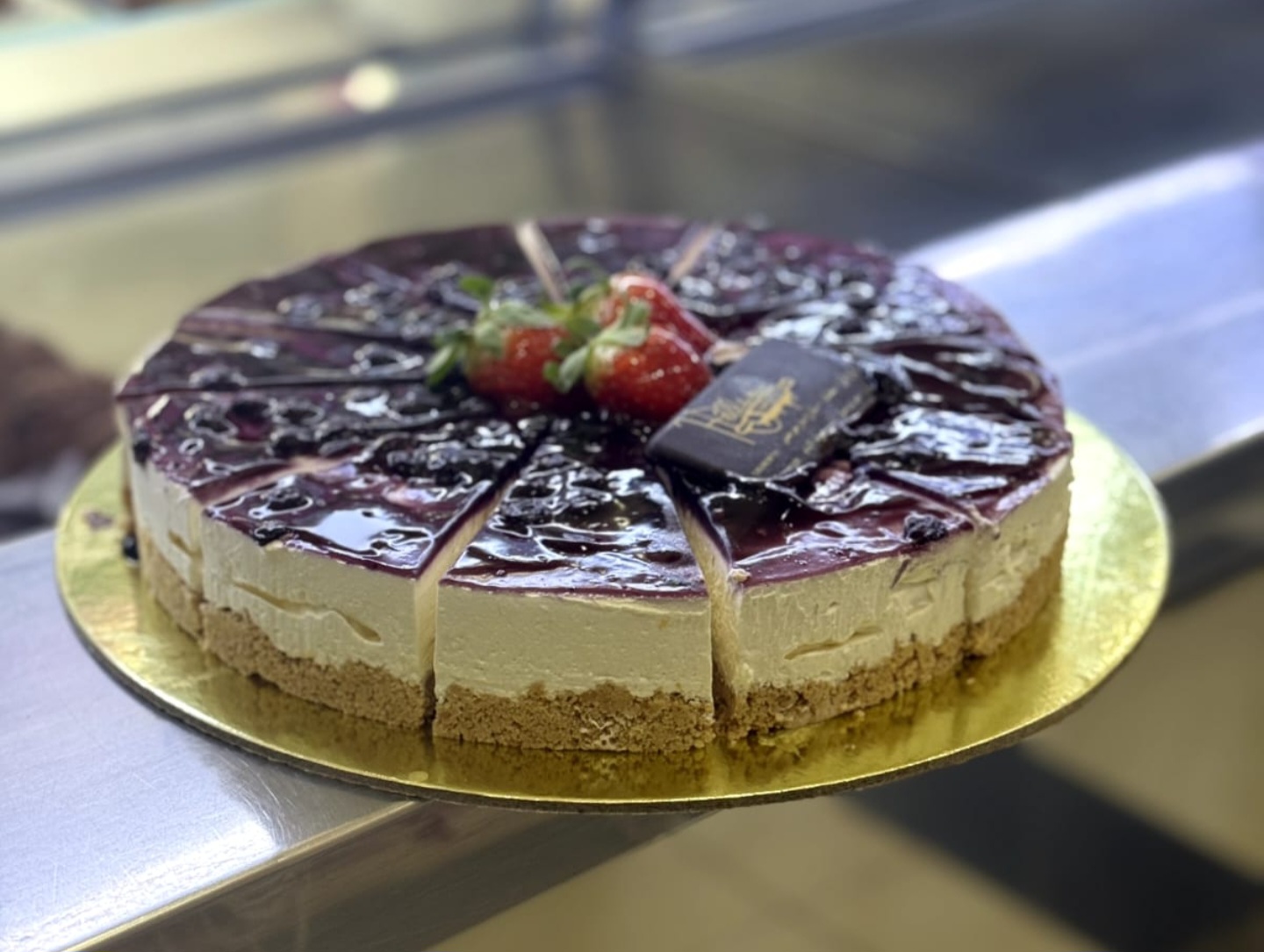 Blueberry Cheescake تشيزكيك توت