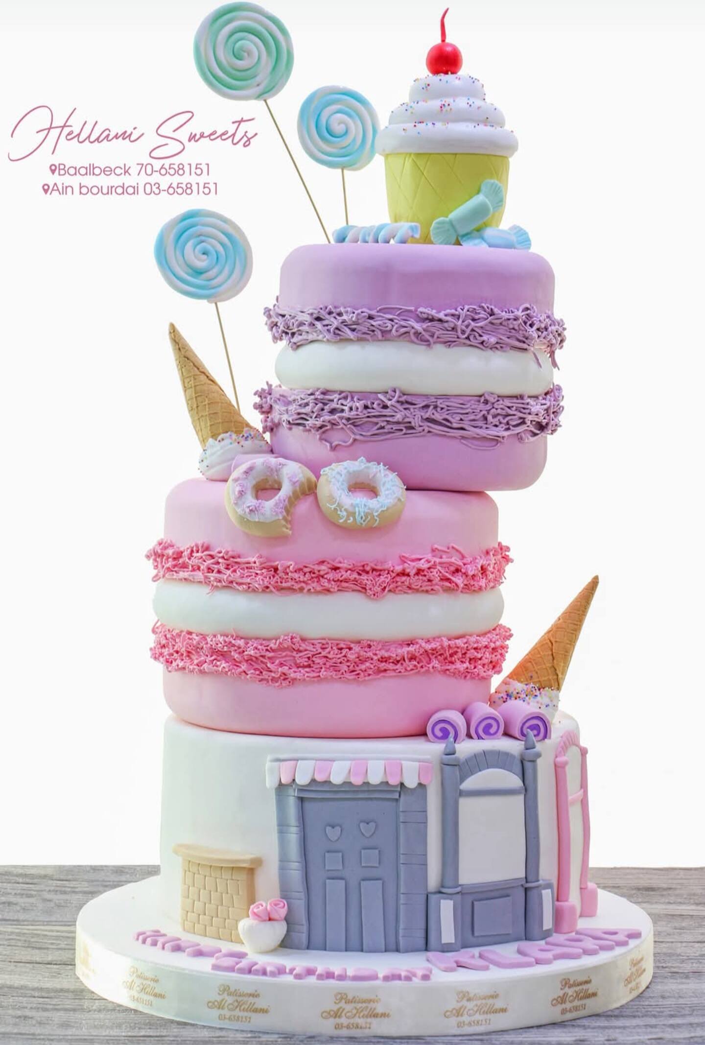 Icecream, Donuts, Candy, Cake